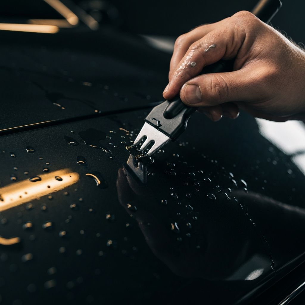 Premium ceramic coating application
